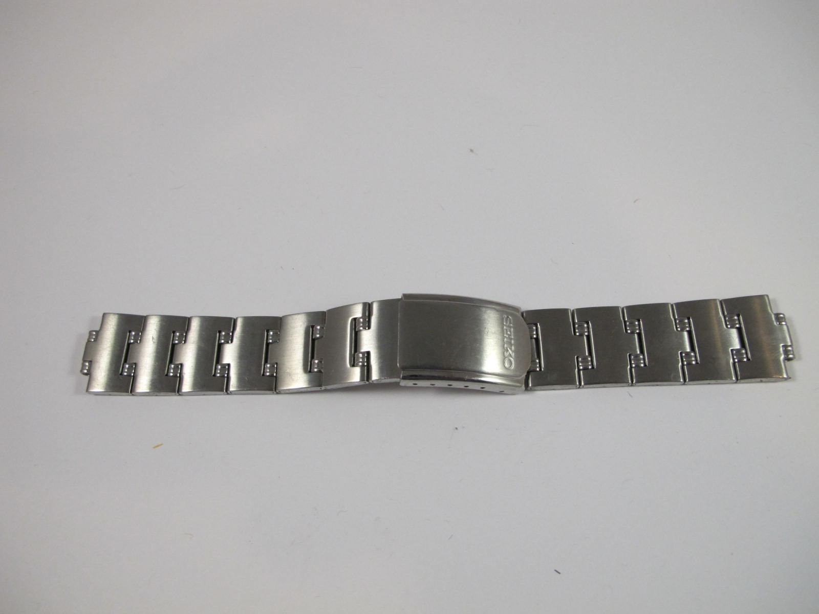 SEIKO MENS ALL STAINLESS Z CLASP 20MM BAND WITH 10.8MM TIPS