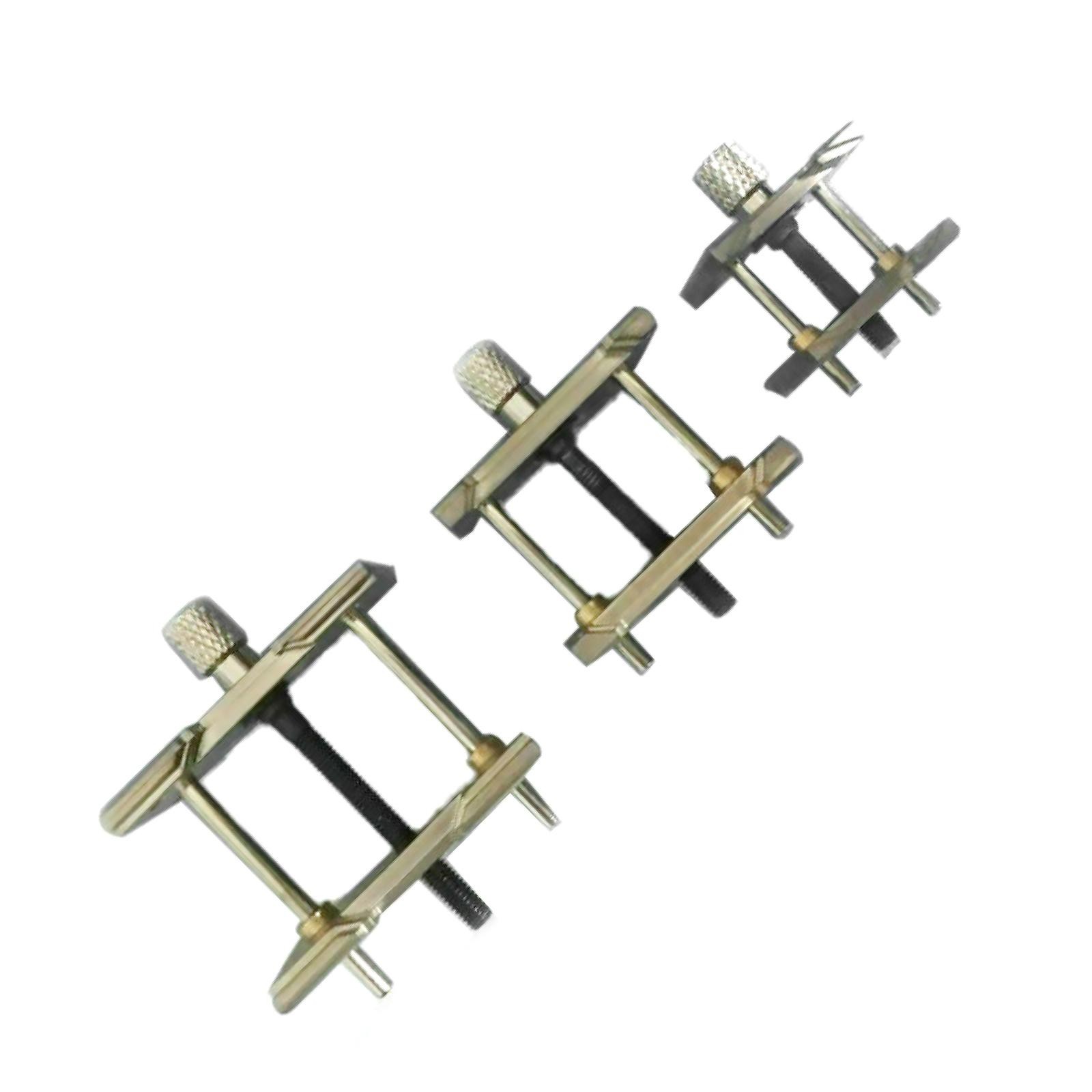 3Pcs Metal Watch Movement Case Clamp Holder Adjustable Bracket Repair Tools j