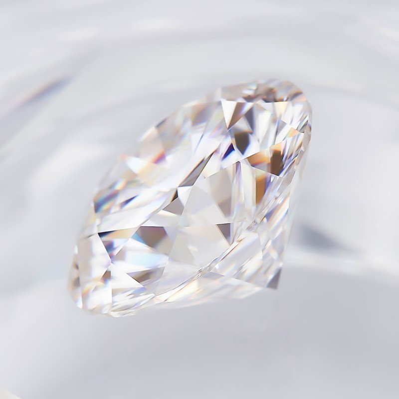 3-15mm VVS1 D Color Round Loose Moissanite Real Gem Stone GRA Certificate