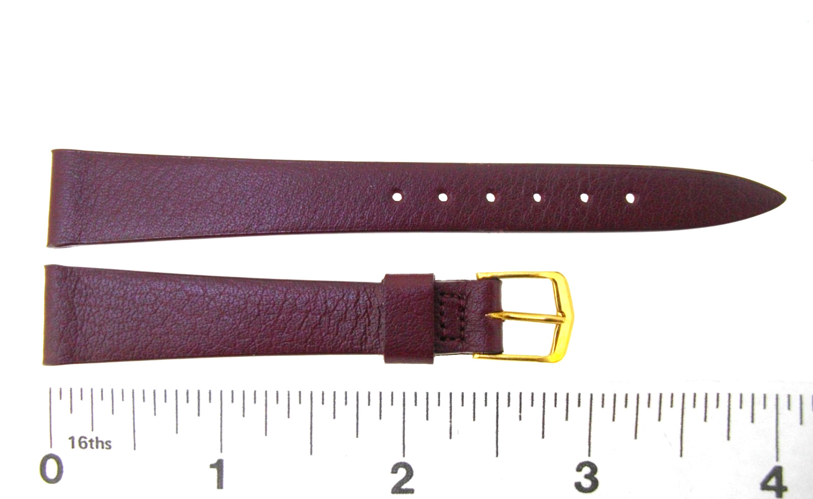 Watchband Stylecraft 14 mm SELECTED CALF SKIN Short Regular leather watch strap