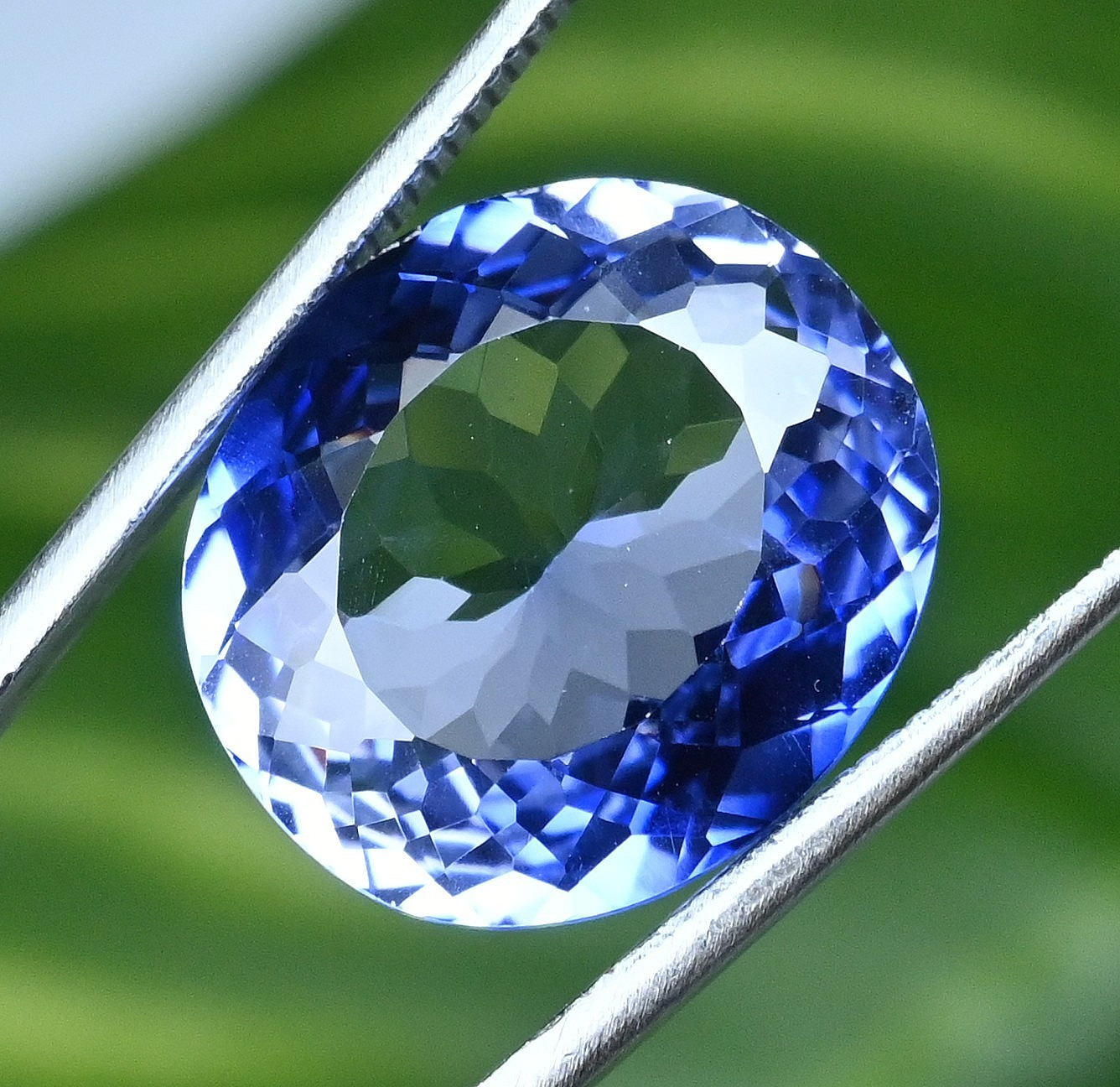 21.25 Ct Natural Montana YoGo Sapphire Oval Certified Flawless Loose Gemstone