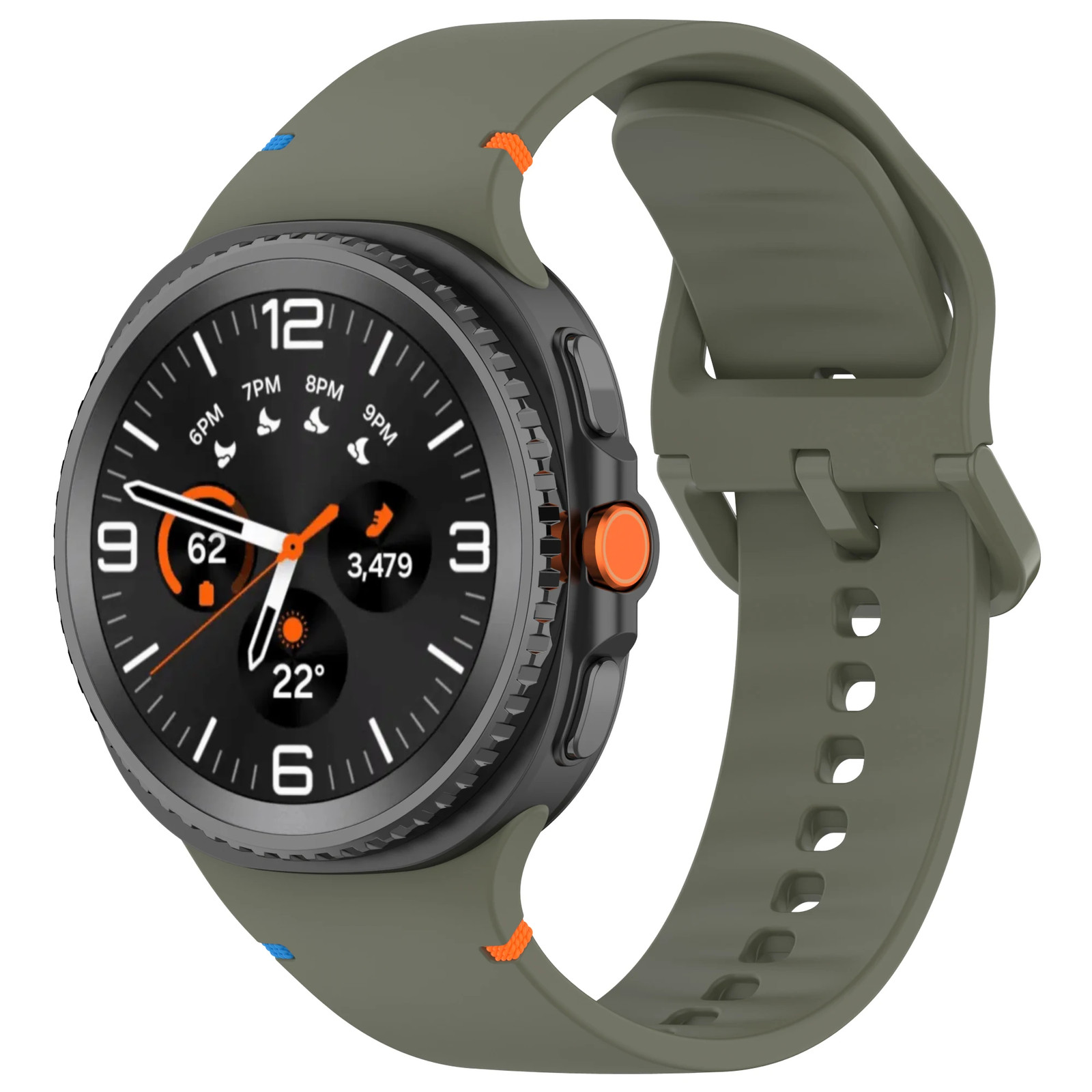 2026 Silicone Watch Band Strap For Samsung Galaxy Watch 8 40/44mm Classic 46mm