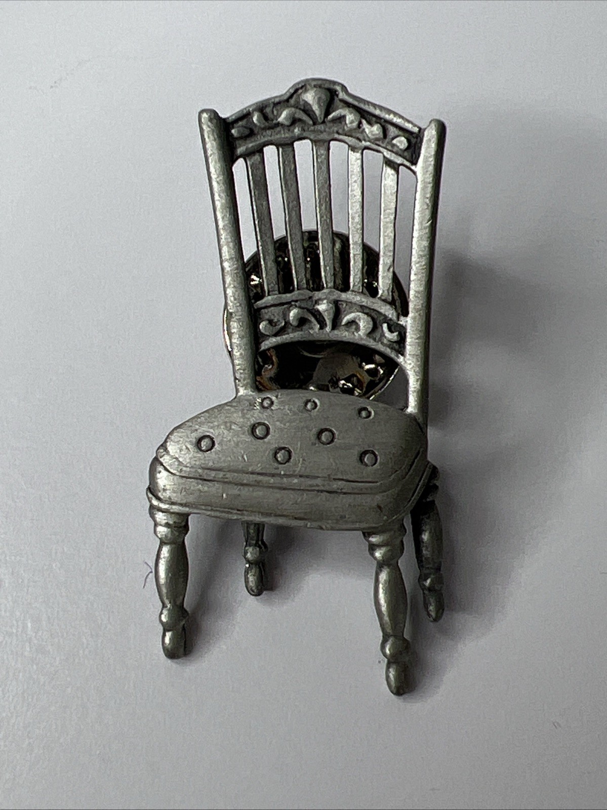 Set Of 3 Vintage JJ Mini Chair Pins Assorted Color & Styles