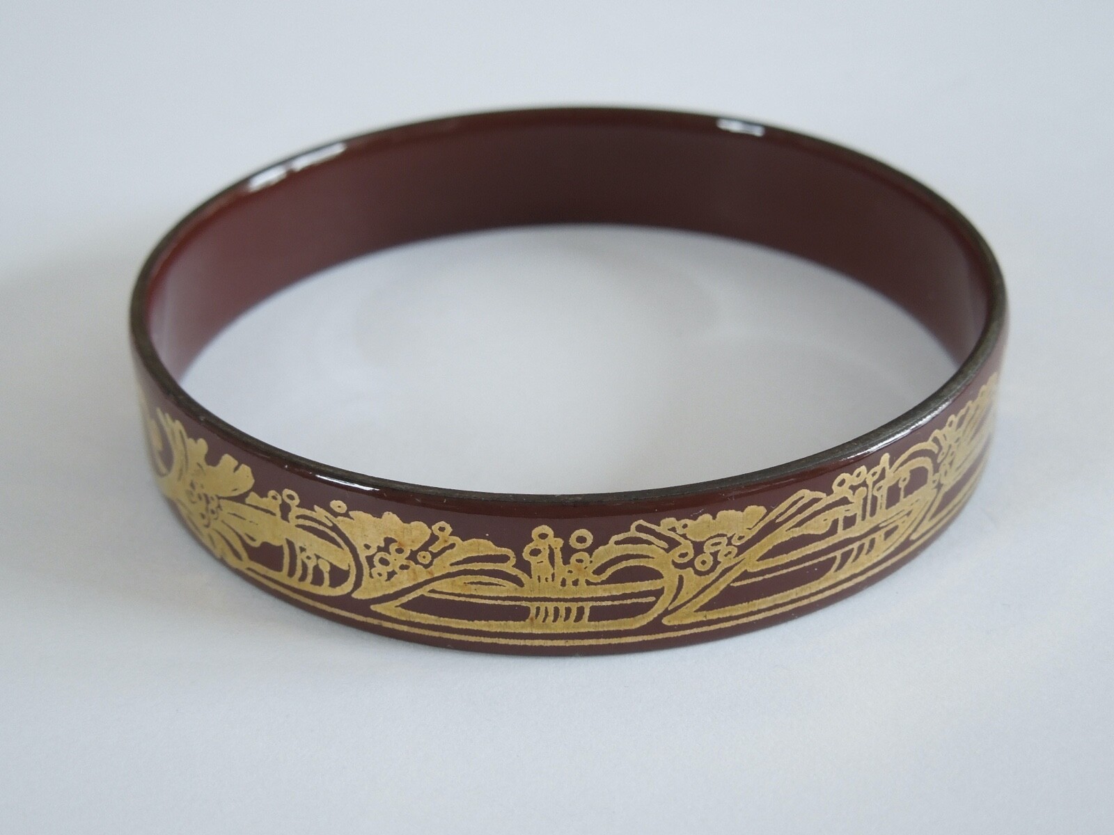 Marlene Vintage Enamel Bangle 31.6 G/Ø 6.6 Cm/Width 1.3 Cm
