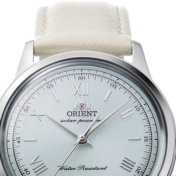 ORIENT Classic Bambino 38 RN-WK0002E Analog Men’s Watch Ivory White Silver Solar