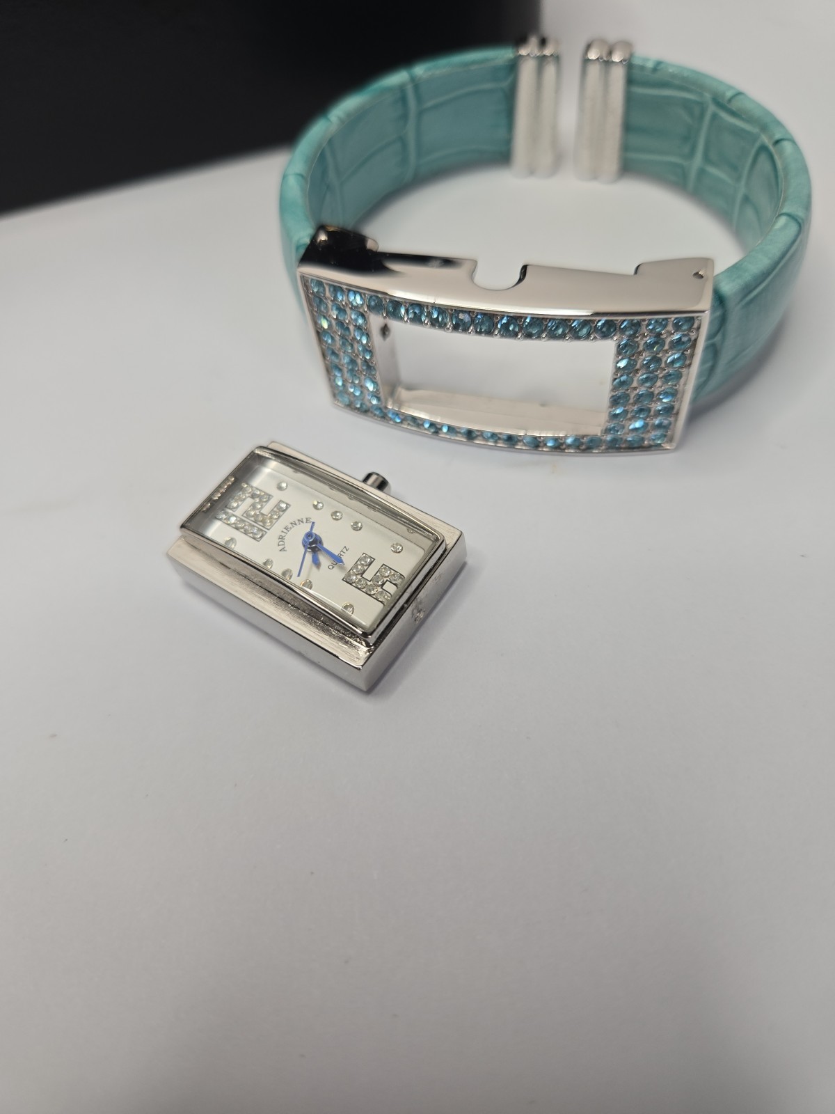 Real Collectibles by Adrienne Box Set, Interchangeable Watch & Chrystals