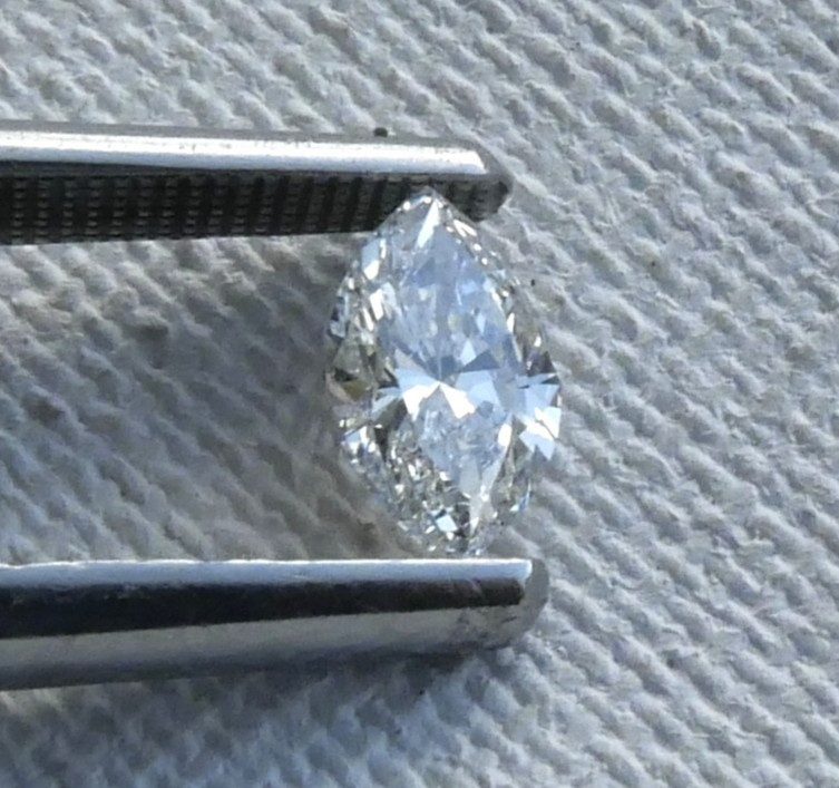 0.57 CT Loose Natural Earth Mined Marquise Cut Diamond 7.35×4.50×2.95 mm Nice