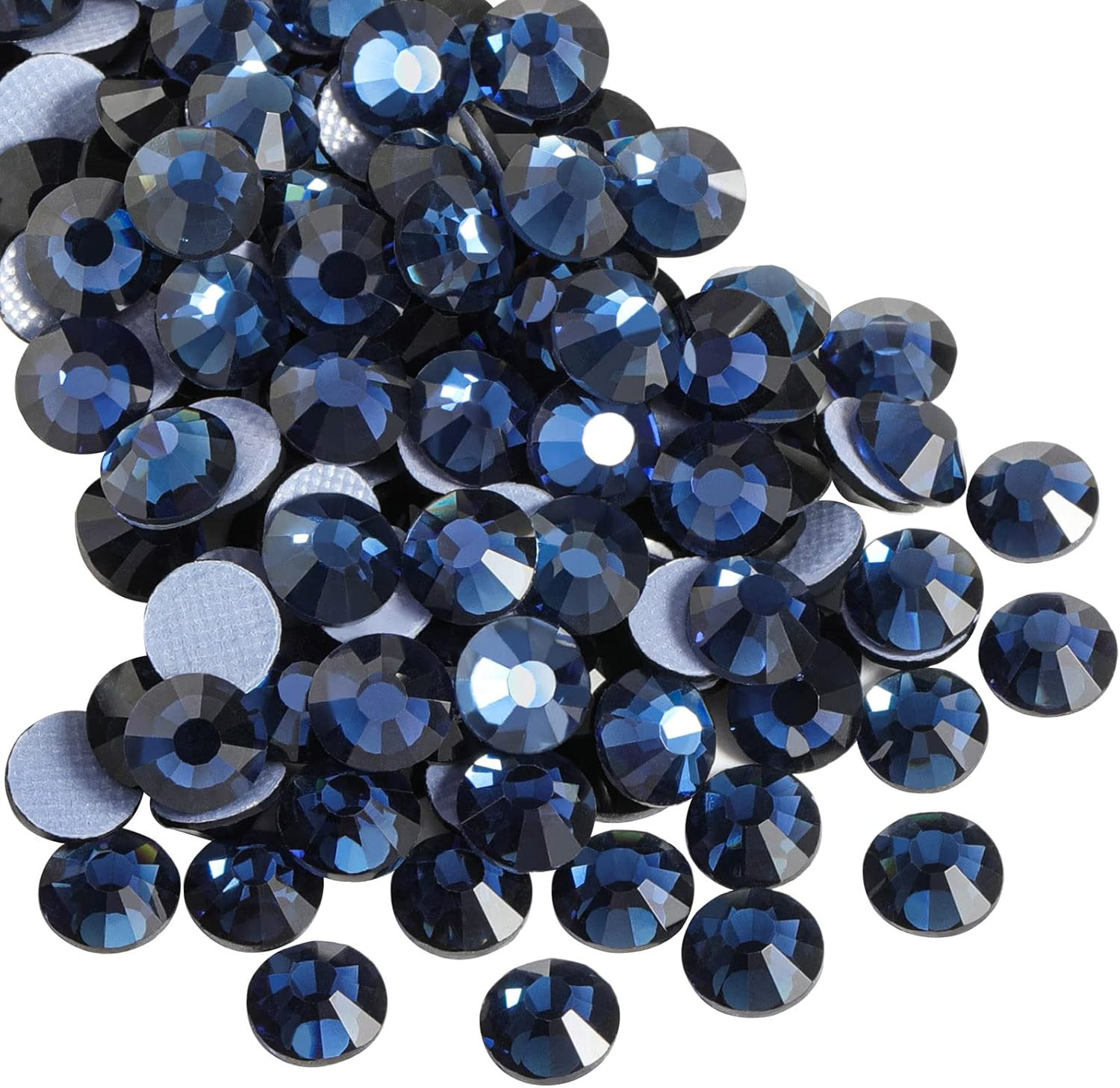 Hotfix Rhinestones, 2880Pcs Flatback Crystal Rhinestones for Crafts Clothes DIY