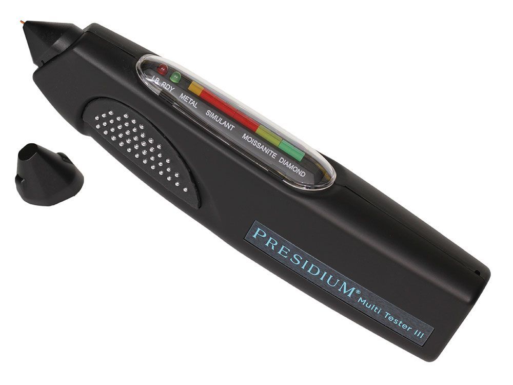 PRESIDIUM GEMS MULTITESTER III PMuT III Tests DIAMONDS MOISSANITE SIMULANTS