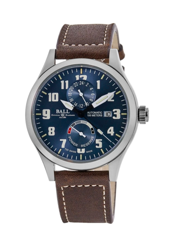 Ball Engineer Master II Voyager GM2128C-LJ-BE, Power Reserve, GMT