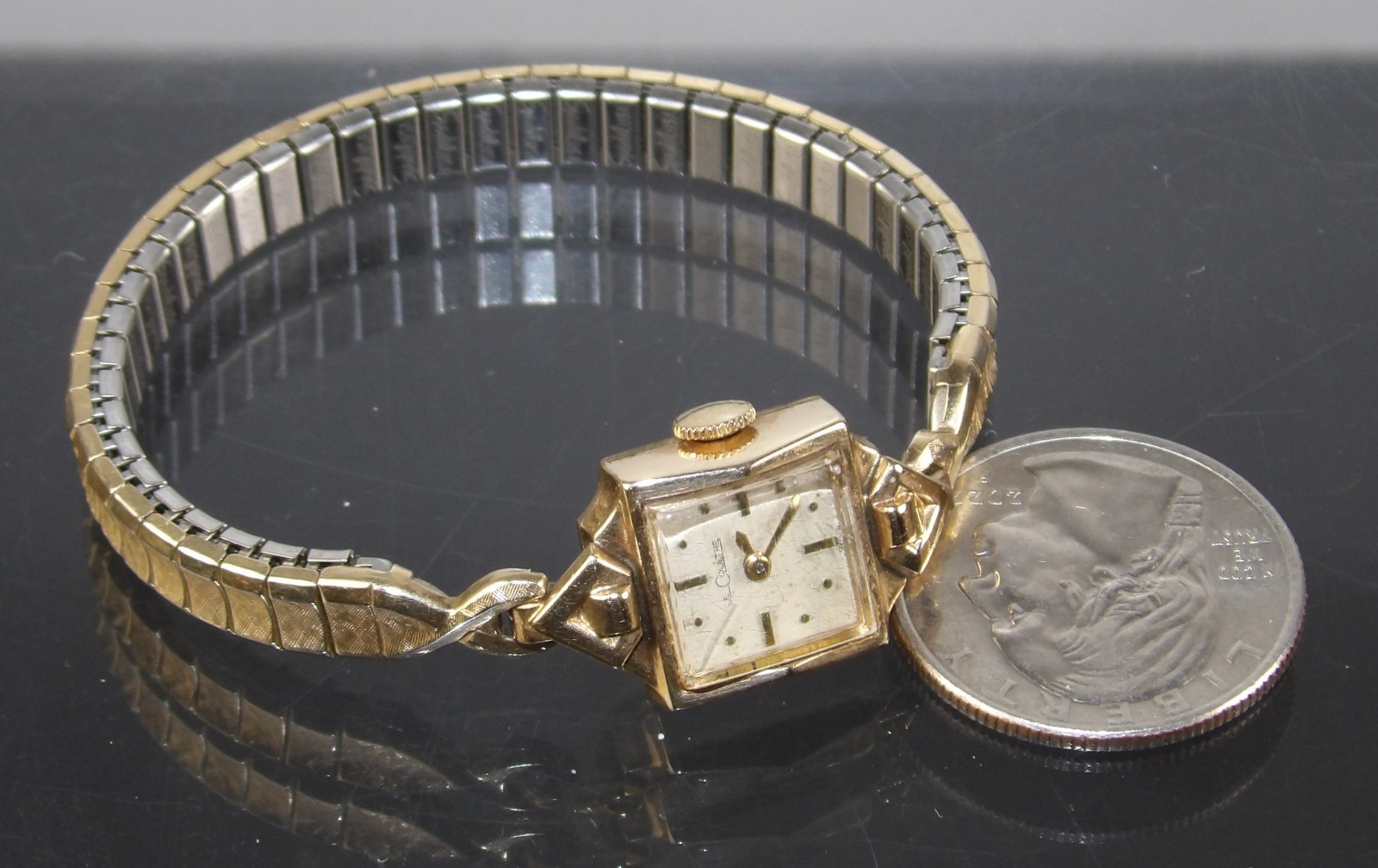 Le Coultre 10k Gold Filled Women’s Wind Wristwatch #31079536