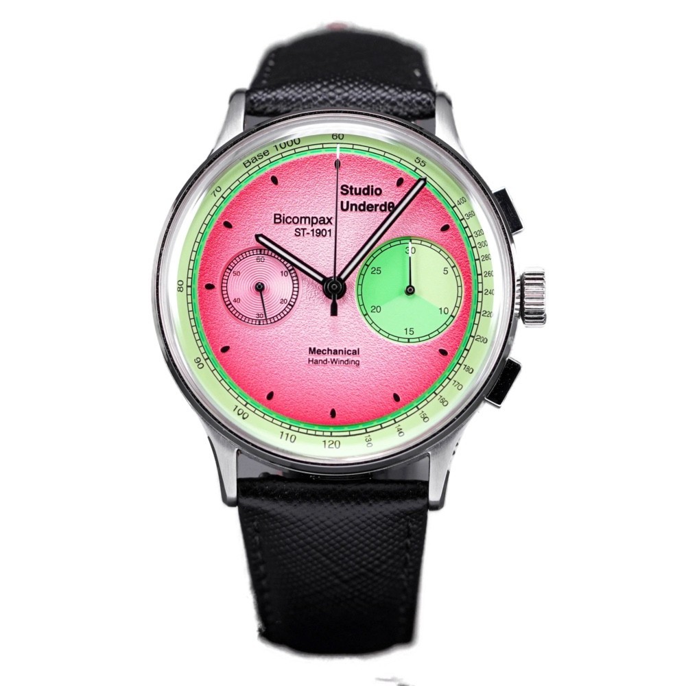 Studio Underdog Watermelon Gen2 Series Chronograph – Mint Unworn Full Set UK