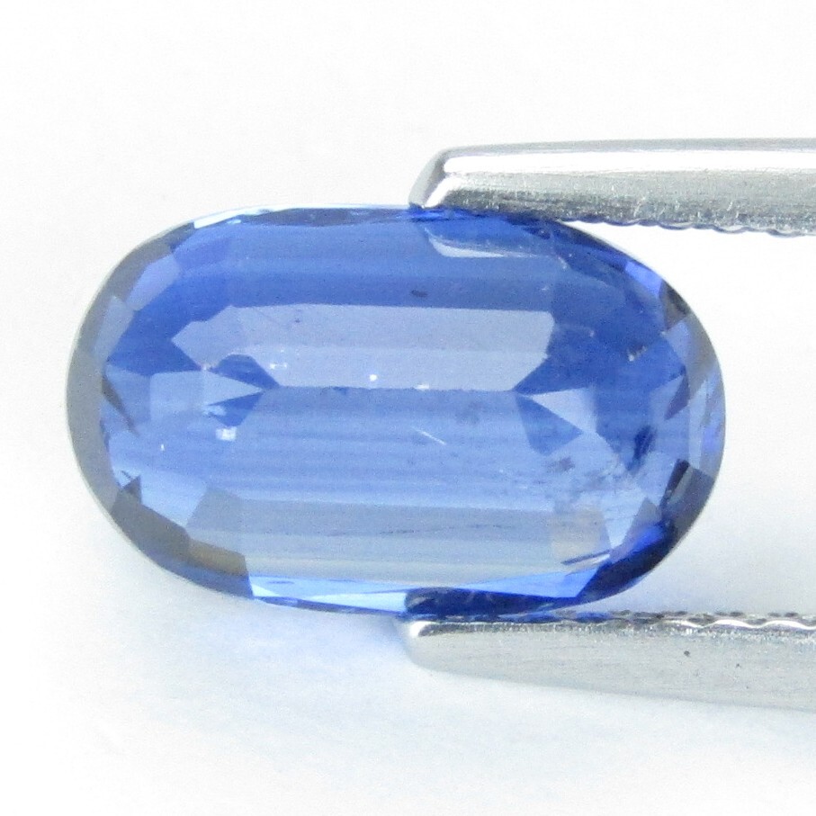 3.17Cts Natural Stunning Royal Blue 10.2×6.4mm Oval Kyanite Gemstone From Nepal