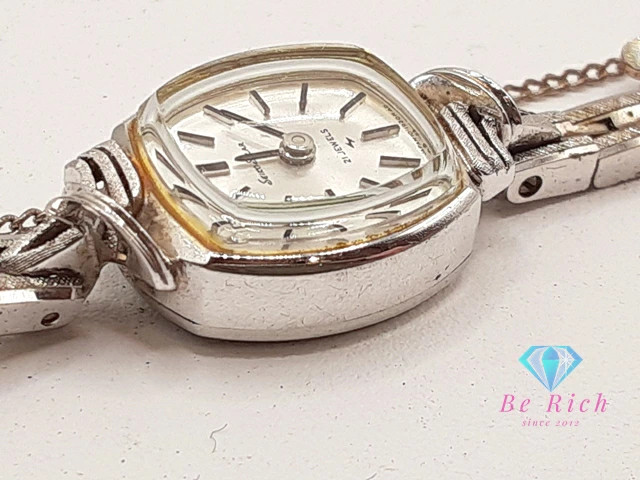 [A1R] Seiko Solar 21 Jewels 10-3530 Cushion Square Manual Wind JDM [r3s]