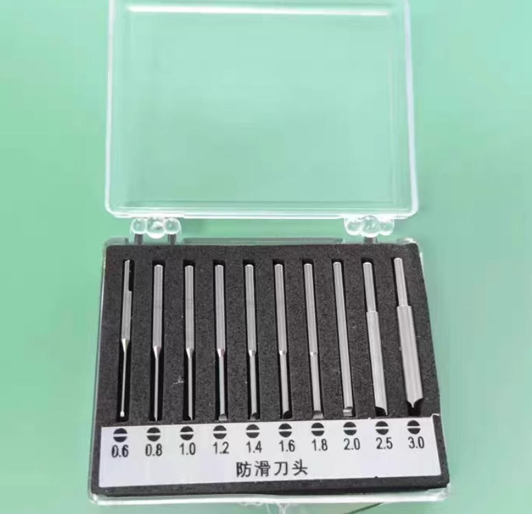 10pcs 0.6-3.0mm Anti Slip T Shaped Screwdriver Steel Blades Watch Repair Tool