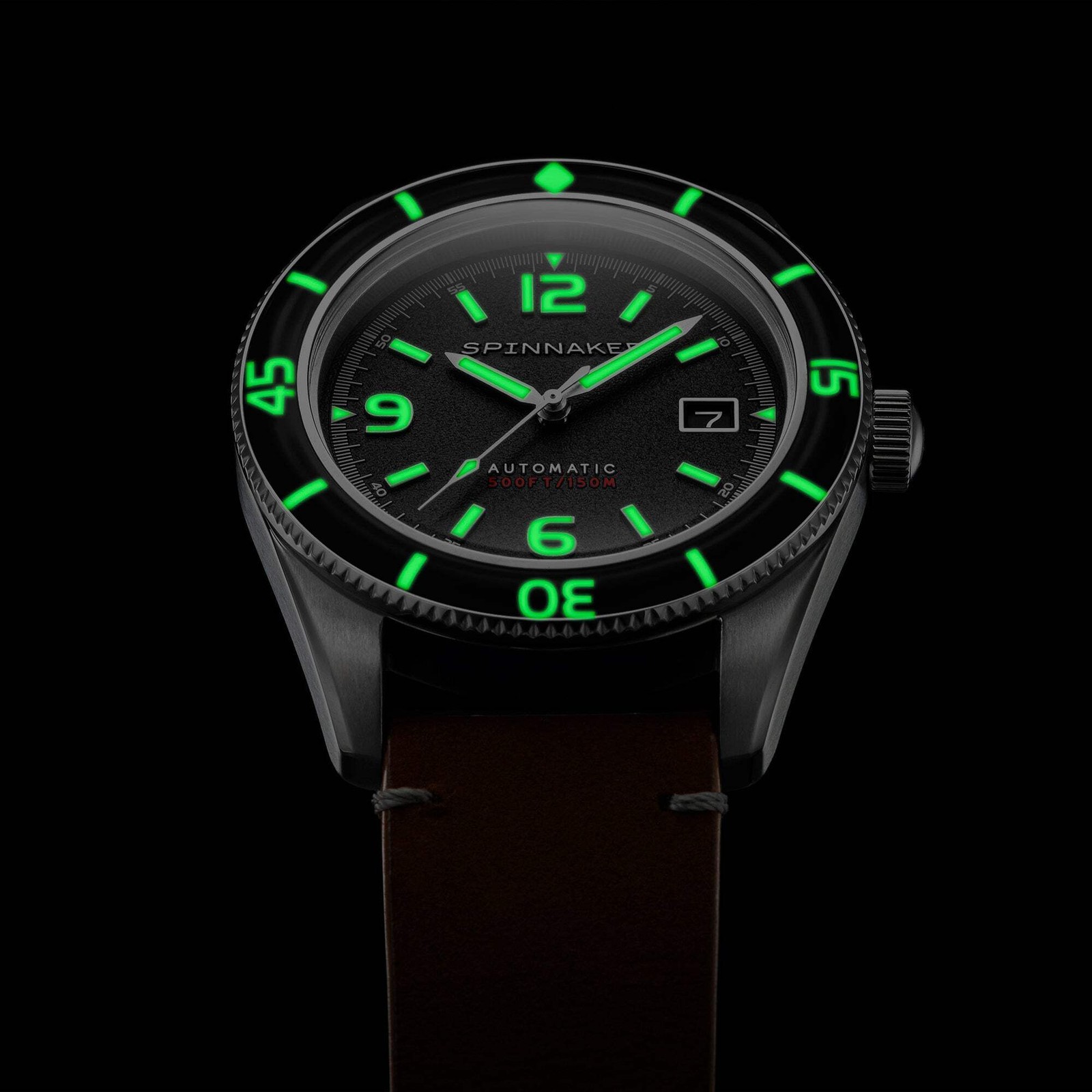 Spinnaker Fleuss Stainless Steel 43mm Japanese Automatic Wristwatch