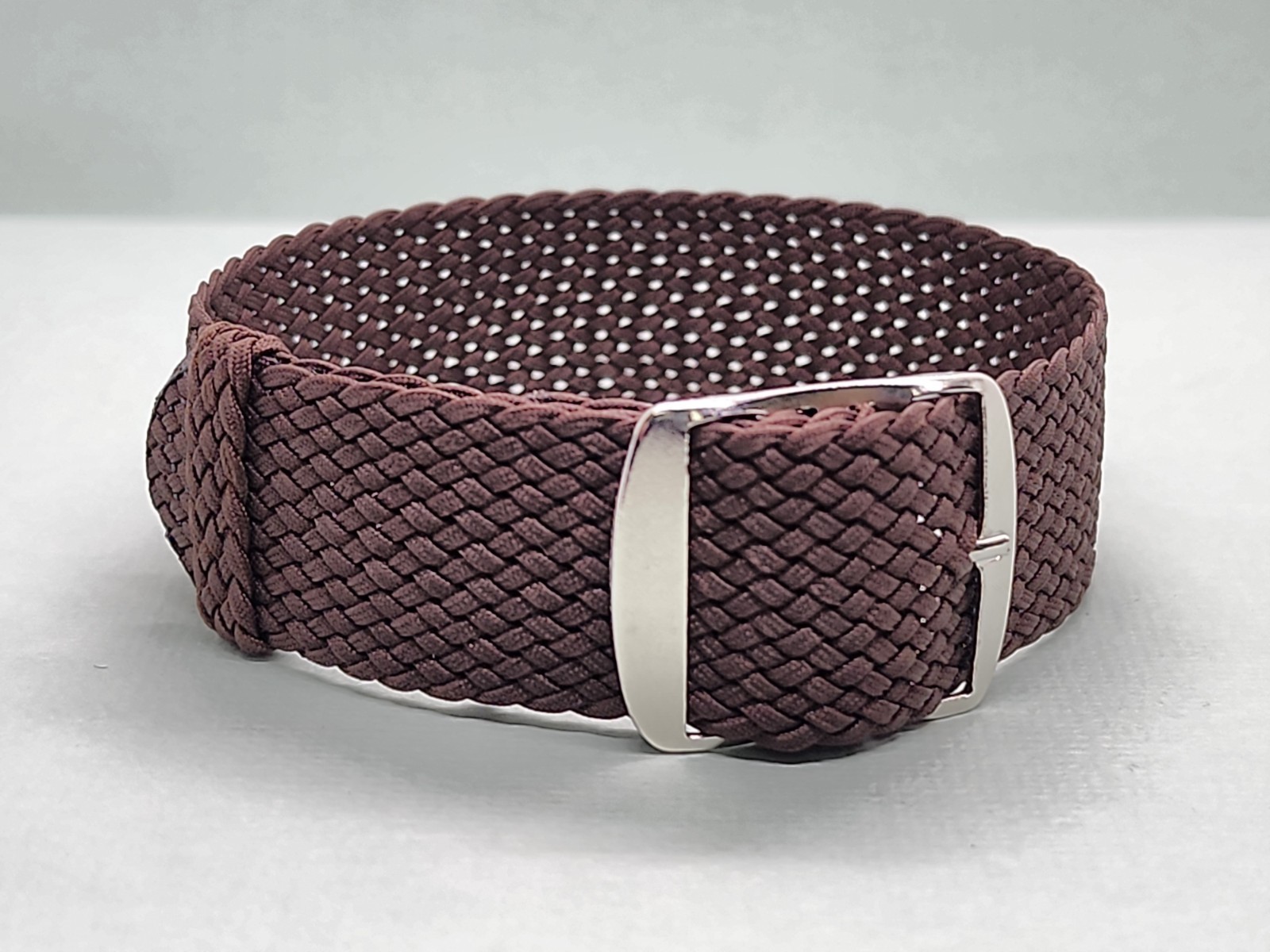 Four 1960’s-70’s NOS 20mm Perlon Woven Nylon 1 Piece Military Style Watch Bands
