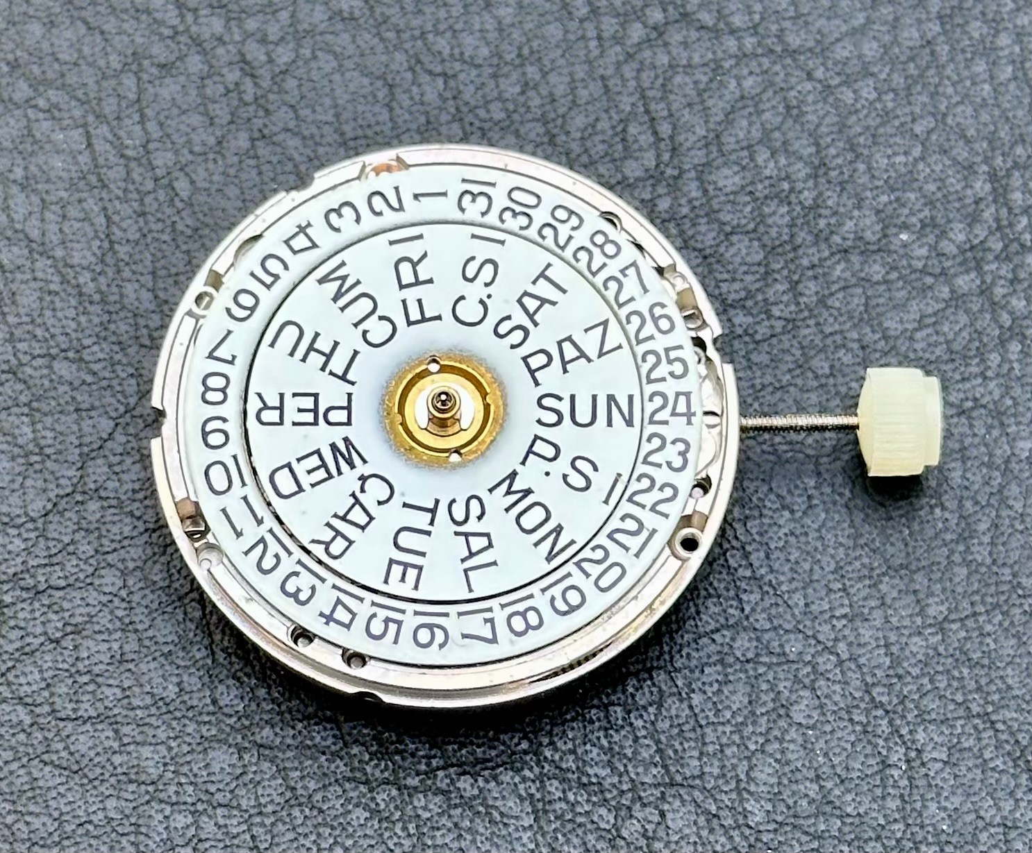 GENUINE ETA 2789-1 AUTOMATIC MOVEMENT SWISS MADE DAY DATE @3 FROM STOCK NOS NEW