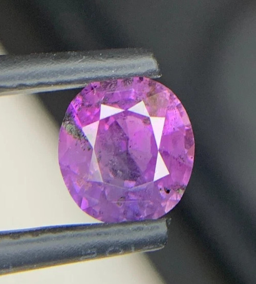 5 Ct Natural Corrundum Kashmir Sapphire Oval Shape Loose Gemstone