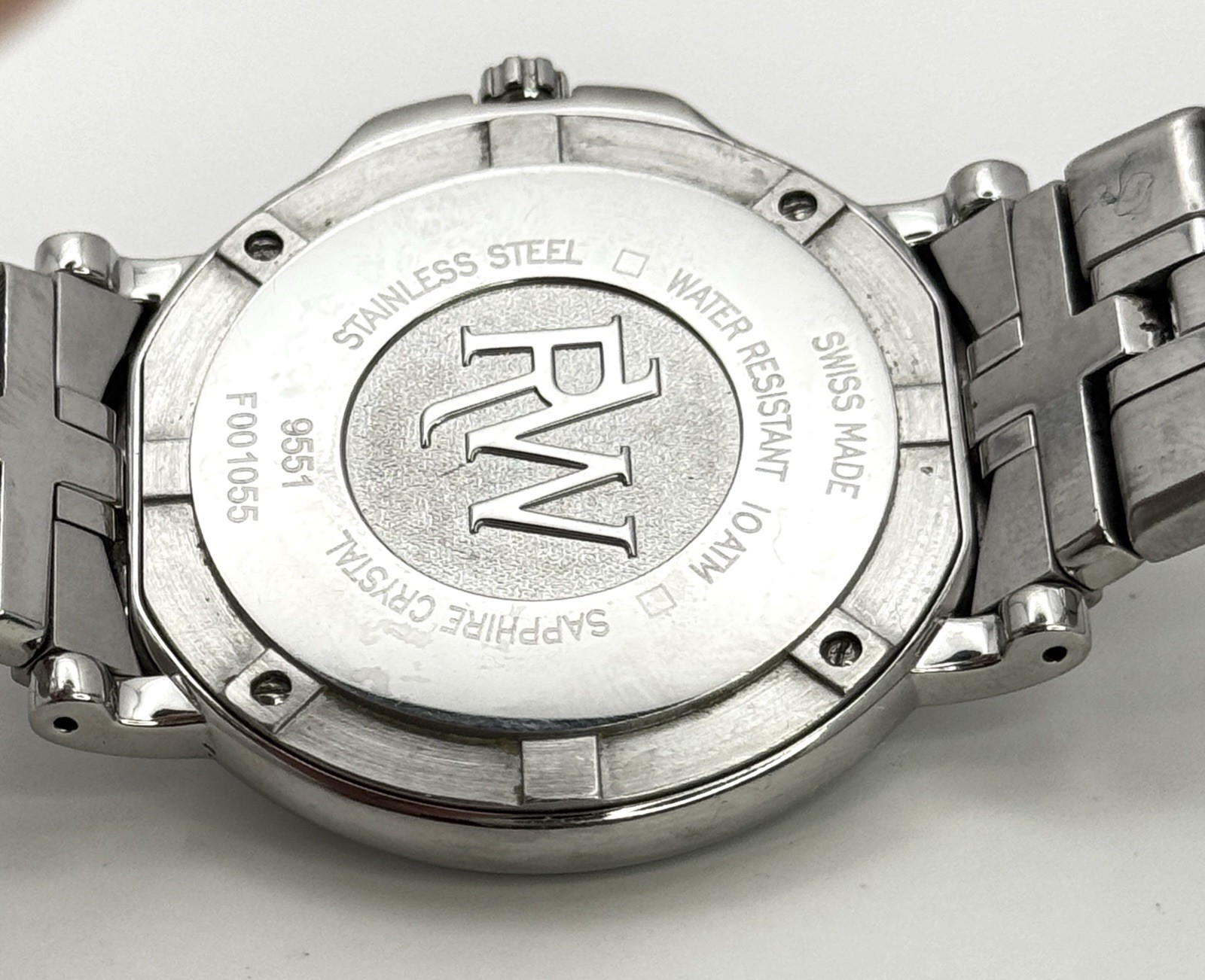 Raymond Weil Parsifal Men’s Watch 9551Sapphire Crystal Stainless Steel Swiss