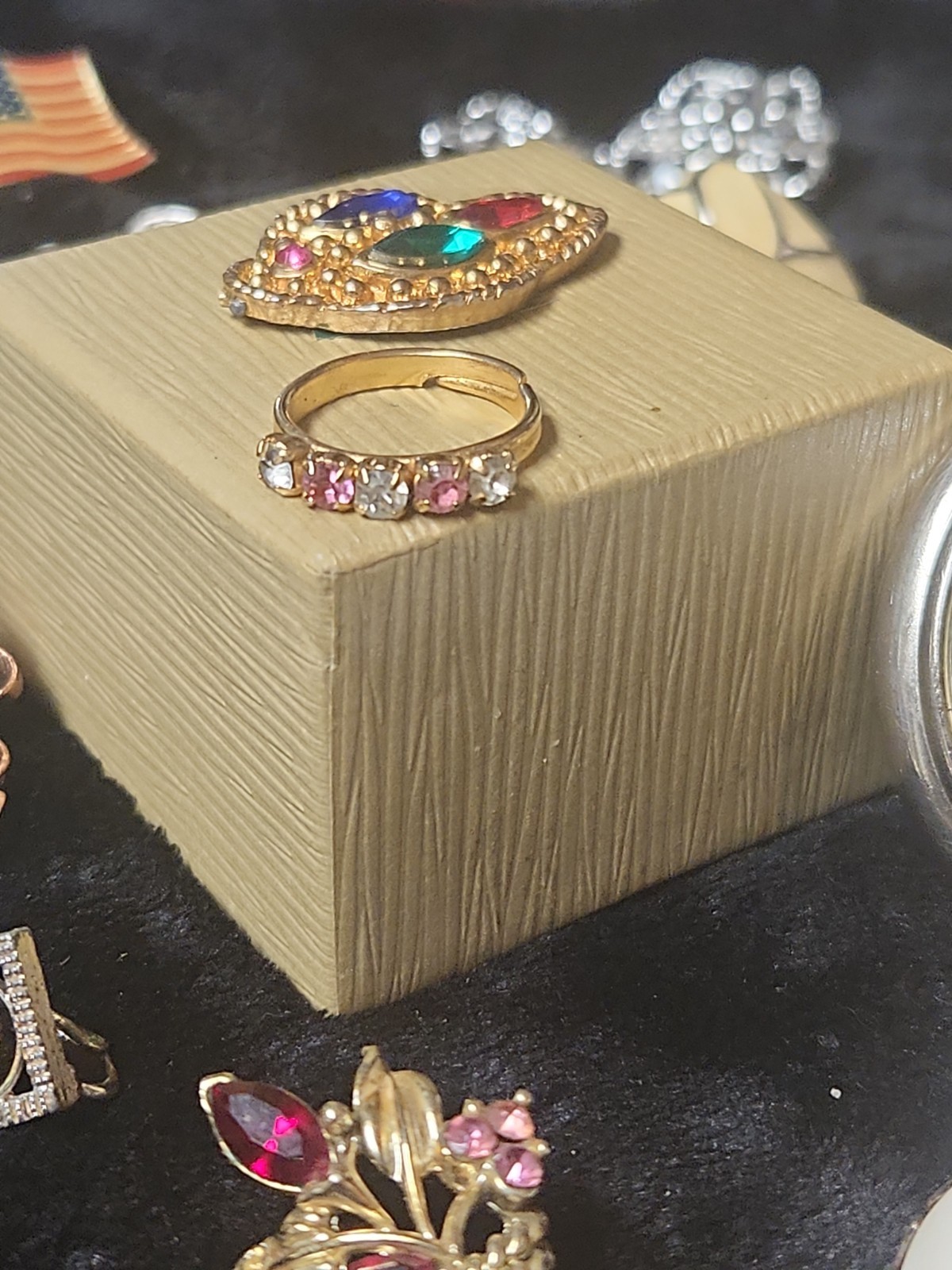 Vtg & Art Deco Mixed #4 Jewelry Lot ( 34 )