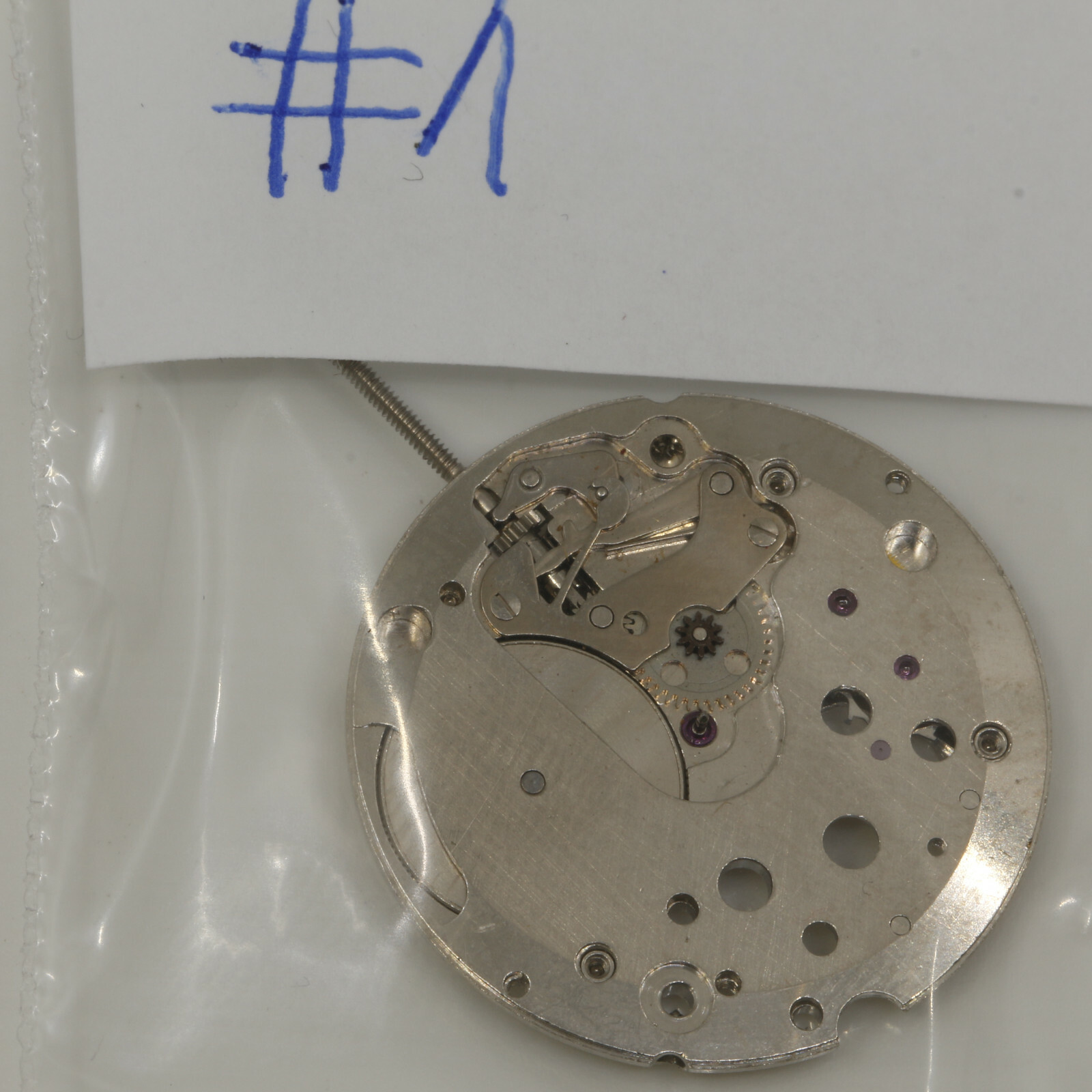ETA PESEUX 7001 incomplete Watch MOVEMENT NOS, SWISS – for repair for parts #1