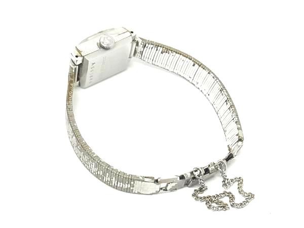 [A1R] Working Item Rado 21Jewels SS Manual Wind Watch Men Ladies Silver [r9n]