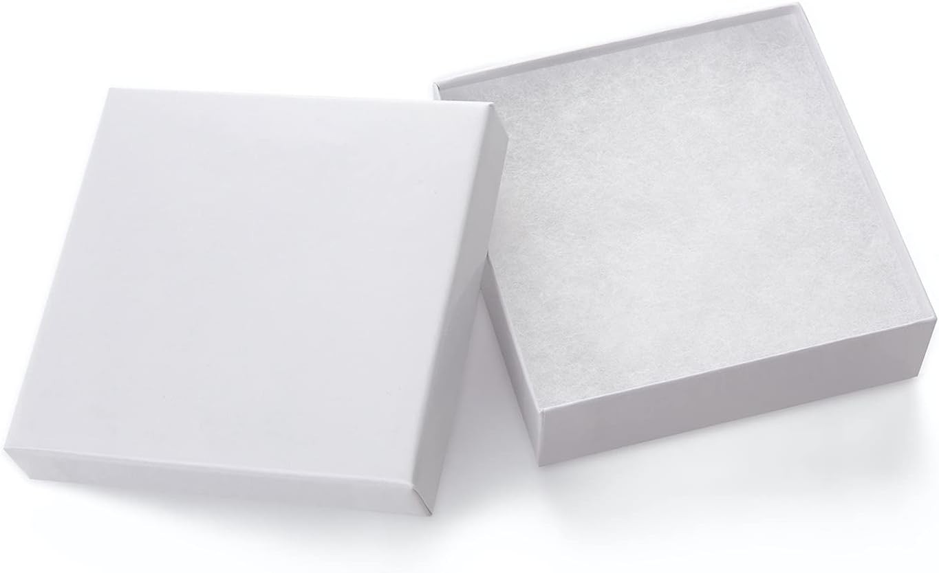 High-Quality 20-Piece Jewelry Gift Box Set – 3.5×3.5×1 Inch for Any Occasion