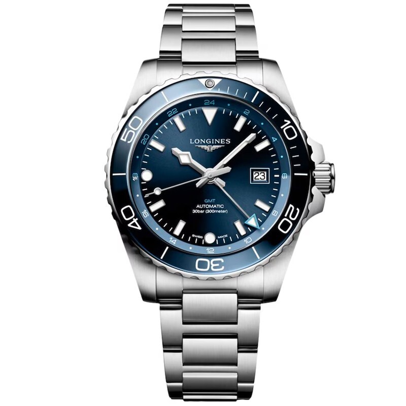 New Longines Hydroconquest GMT Automatic 43mm Men’s Watch L38904966