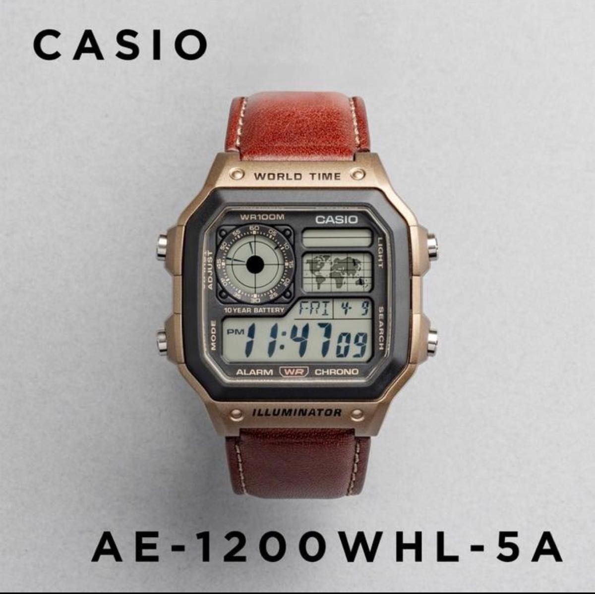 CASIO AE 1200WHL 5A New