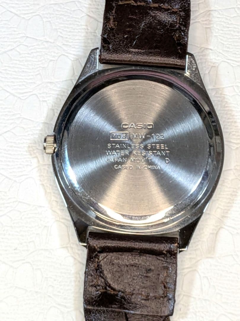 CASIO MW-122 Men’s Watch, Working Condition, New Battery