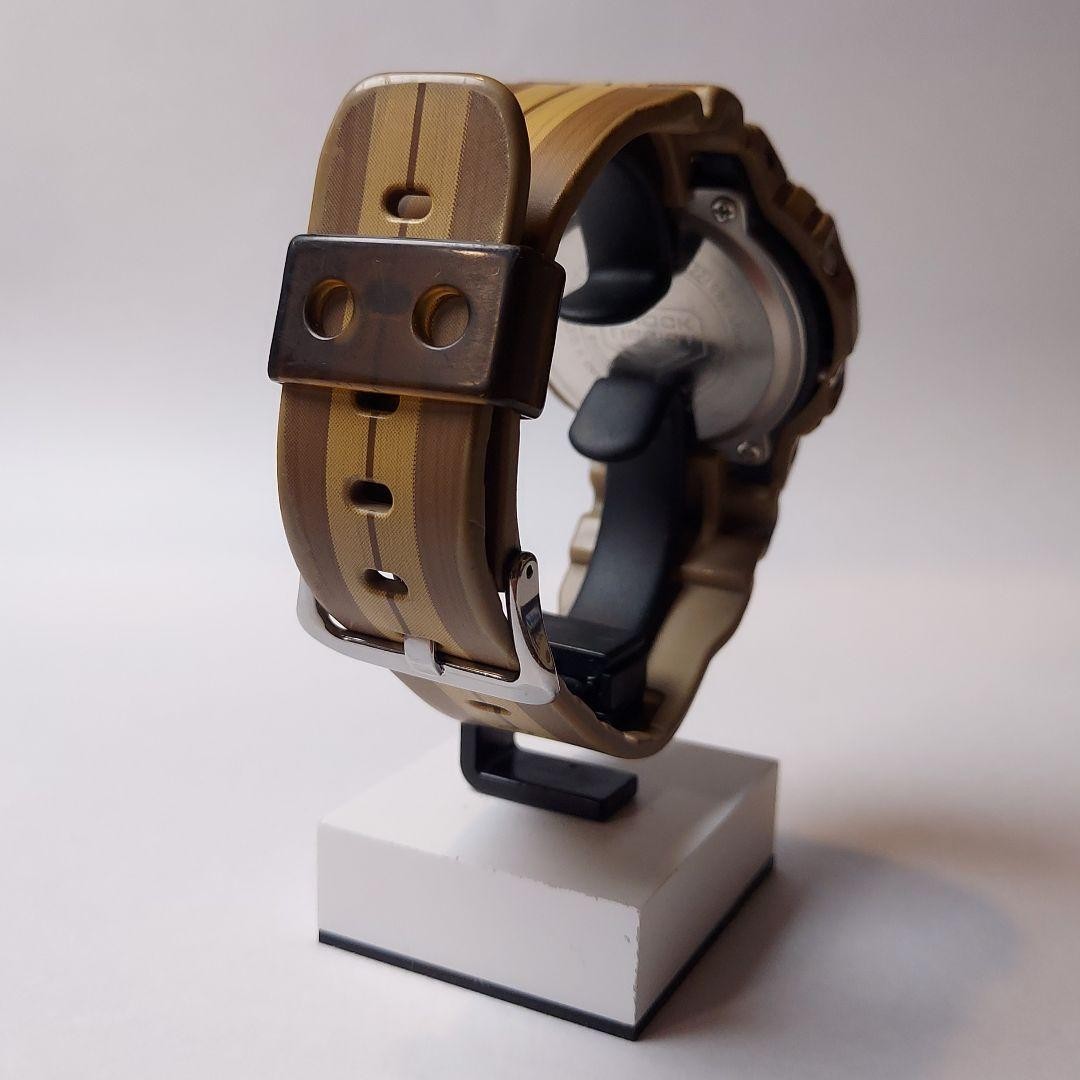 CASIO G-SHOCK G-LIDE GWX-5600WB-5JF Wood Grain Tide Graph Used from Japan