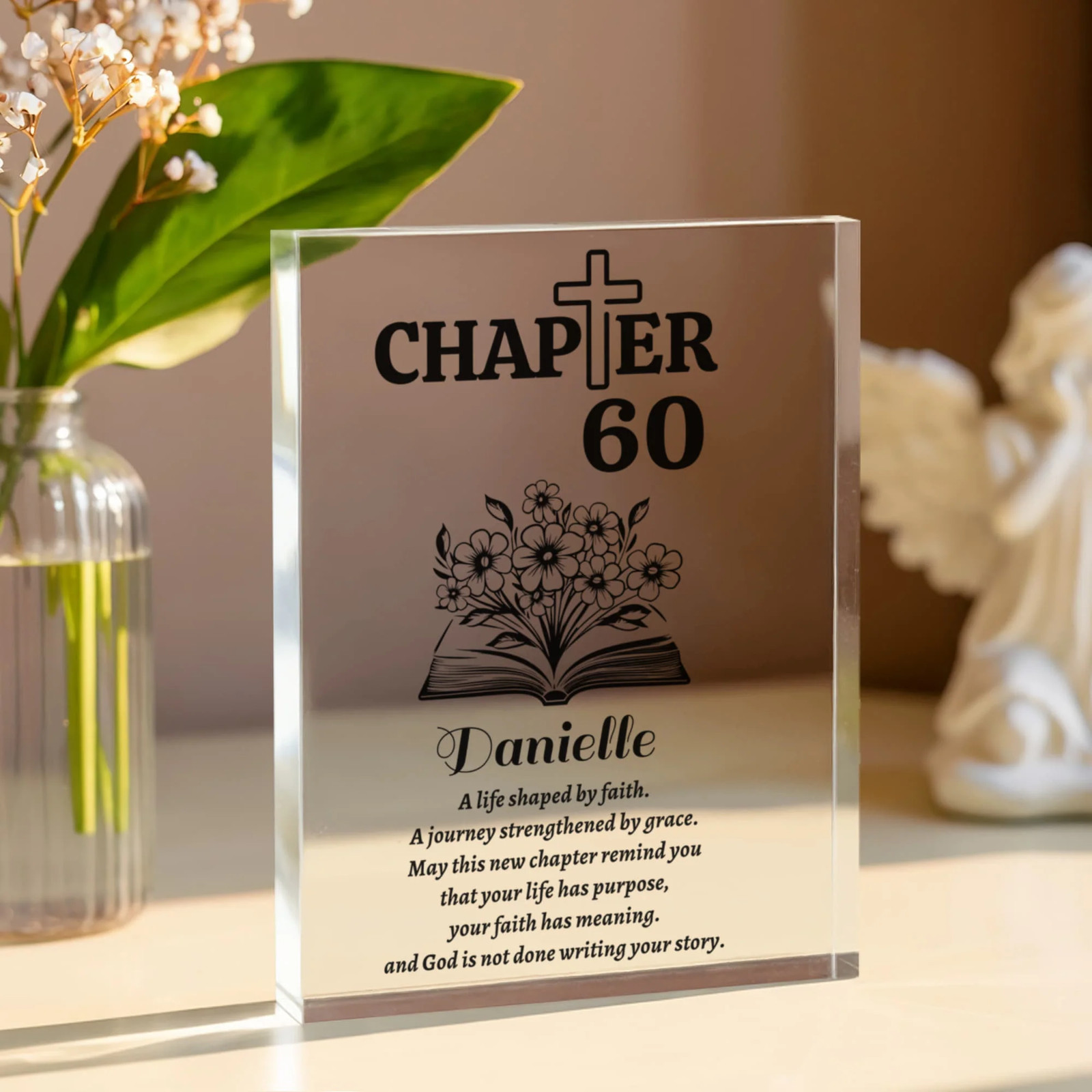 Chapter 60 Birthday Plaque Gift