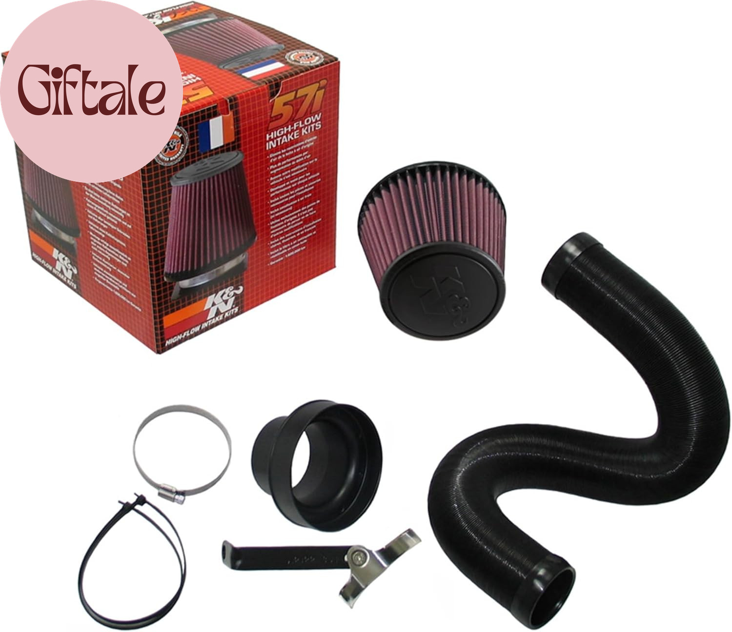 Cold Air Intake System: High-Flow Air-Filter, Increase Performance & Horsepower: