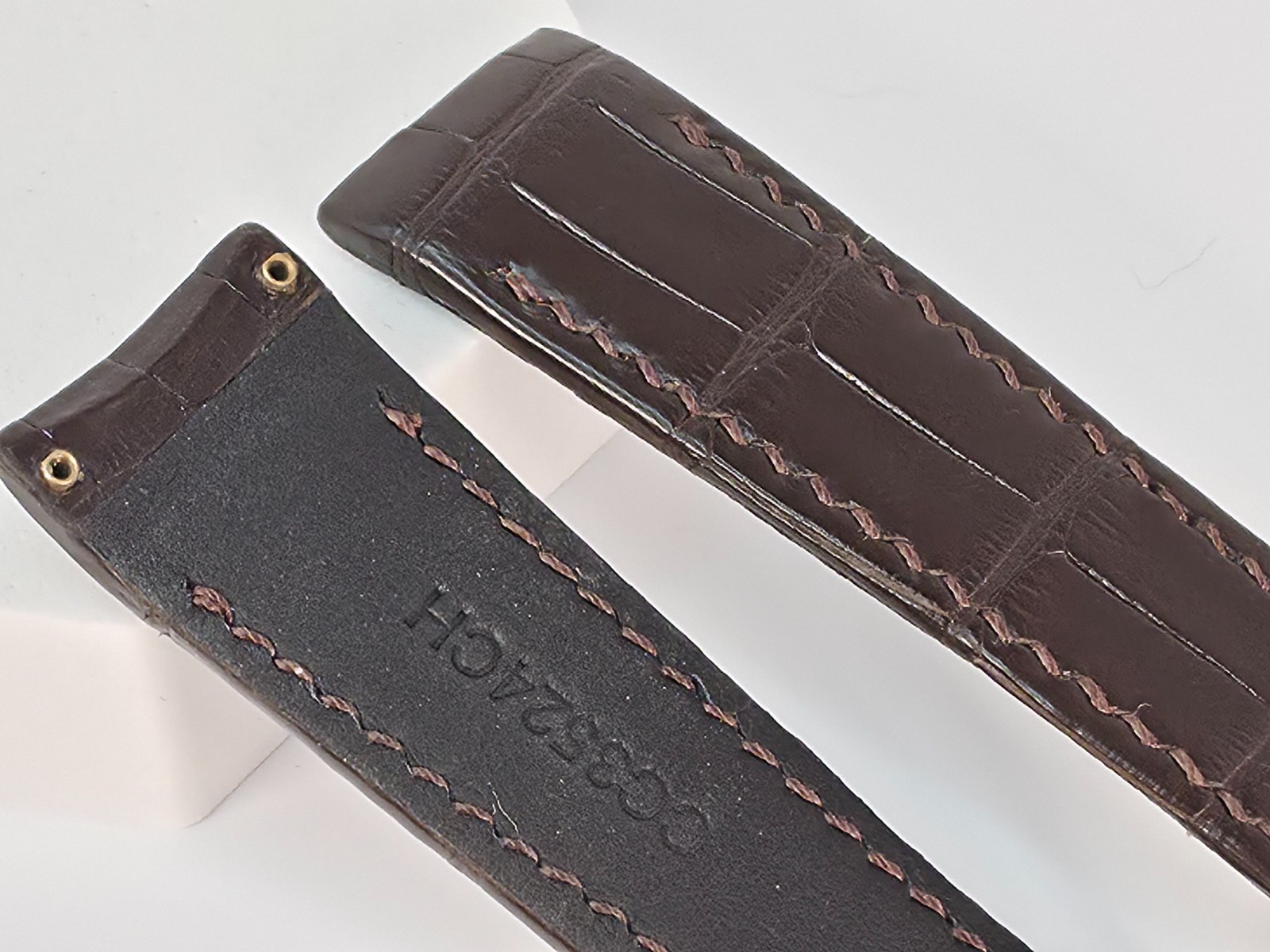 Ebel 3524CH Alligator replacement straps 1911 Senior Chrono, Discovery