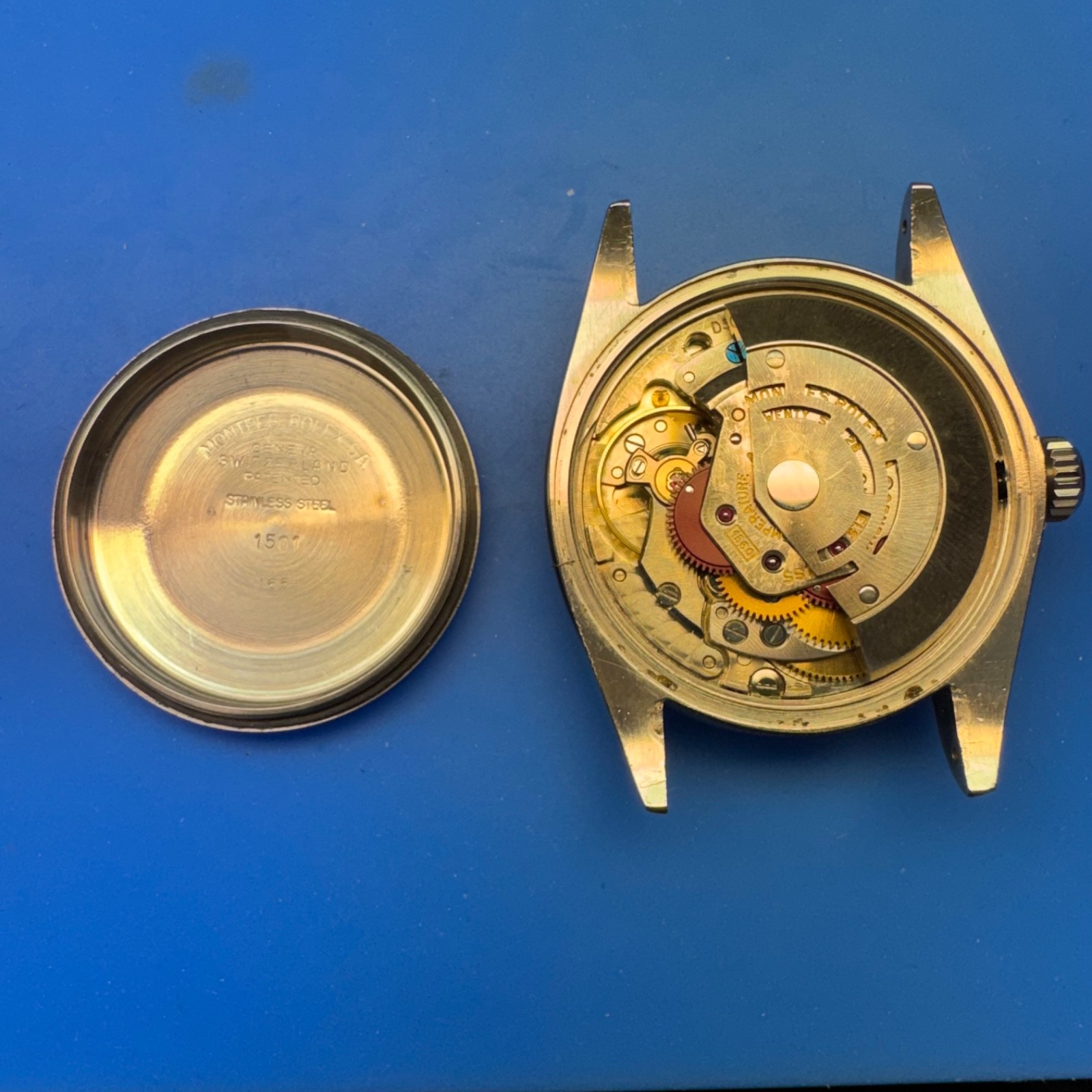 ROLEX Oyster Perpetual Date REF. 1501 Sigma Dial 34mm Automatic Watch NO TARIFFS