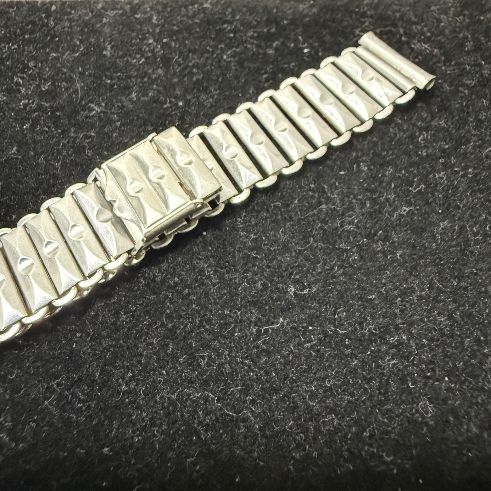 Generic Bamboo Steel Watch Bracelet Long 22Cm Straps 15Mm