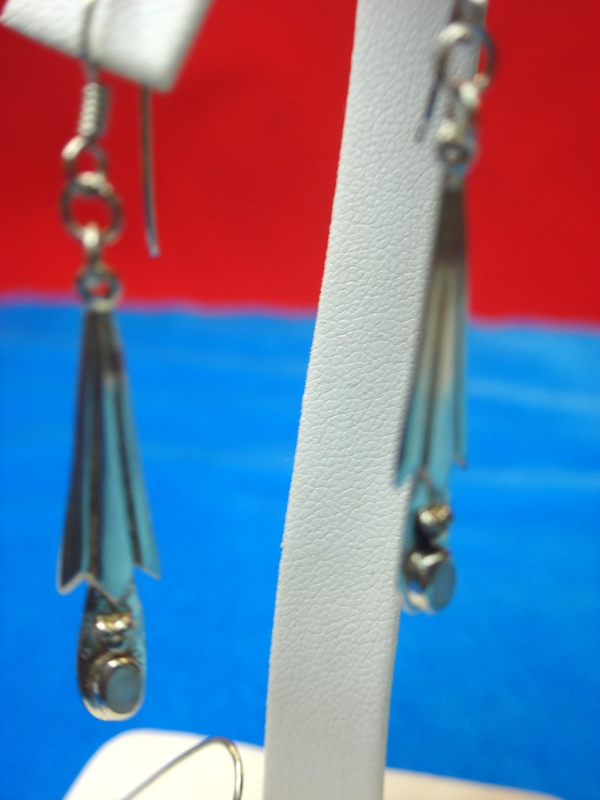3 DIFF. PAIRS STERLING DANGLE EARRINGS – NICE
