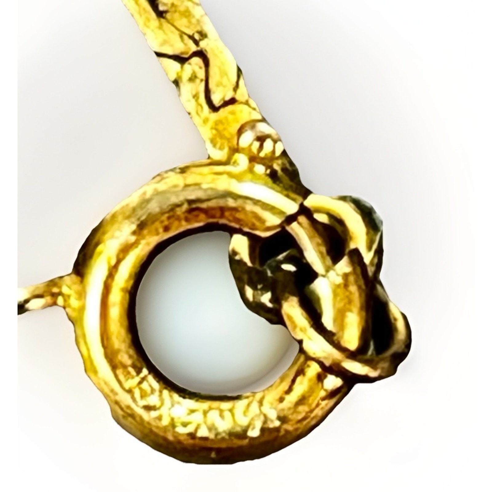 Puffy 14K Yellow Gold Plated Filigree Heart Pendant on 12K GF Chain Necklace