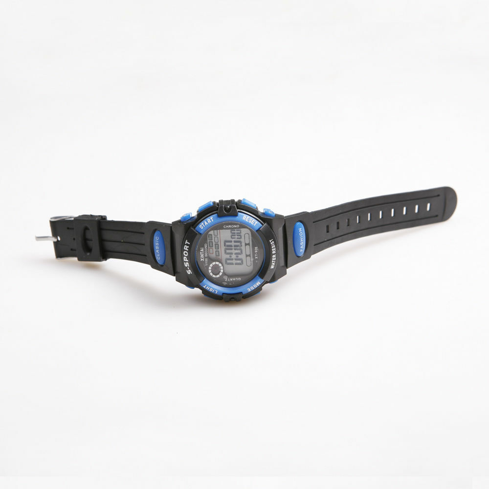 Waterproof Kids Digital Electronic Watch Children Boys Girls Sports LED Watches