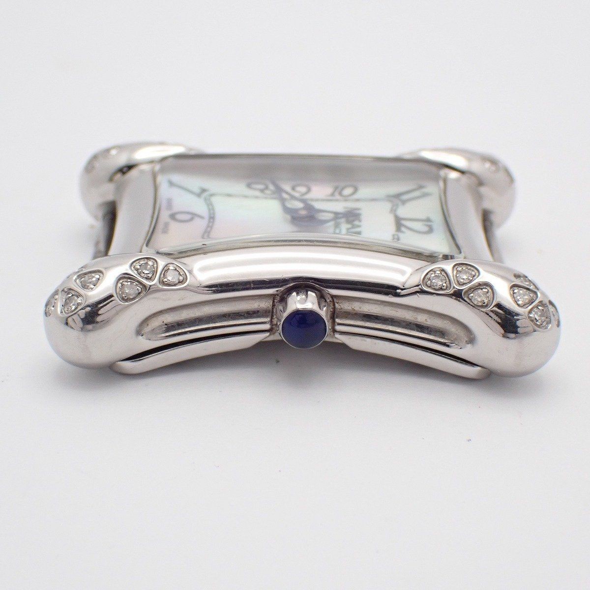 MISANI Hermitage Quartz Ladies’ Watch Diamond Bezel Shell Dial Body Buckle Only