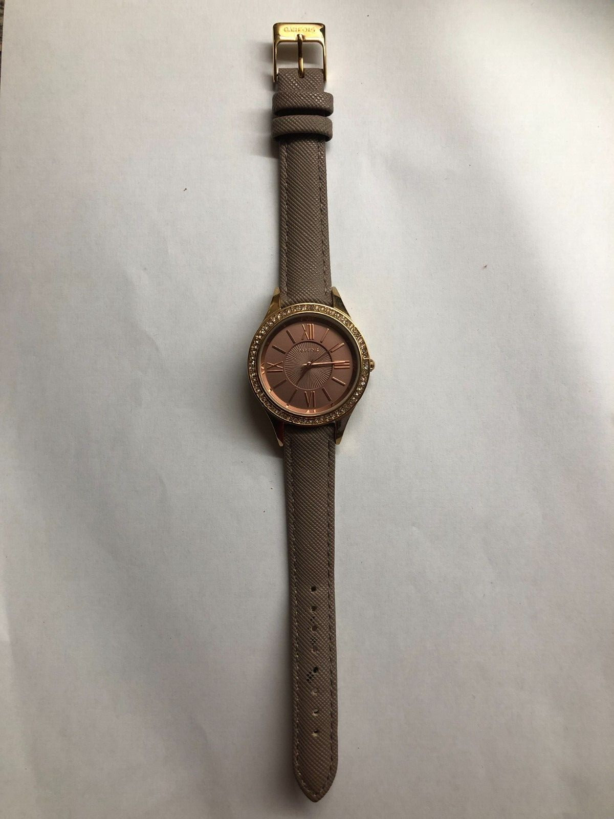 Parfois Gold Tone Ladies Quartz Watch, Ex. Used Condition, New Battery