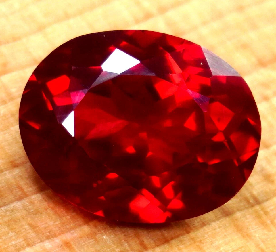 10.20 Ct Natural Flawless Myanmar Red Painite Oval Cut Loose Certified Gemstone