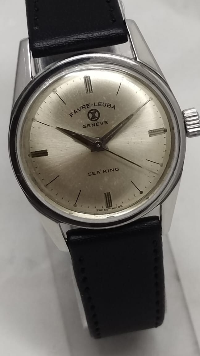 RARE Favre Leuba Geneva Seaking Hand-winding Men’s watch Original Dial Swiss