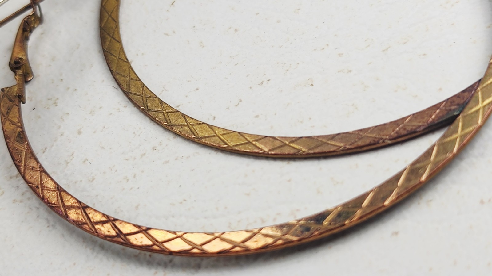 Vintage lot of 6 brass metal leather Bracelets