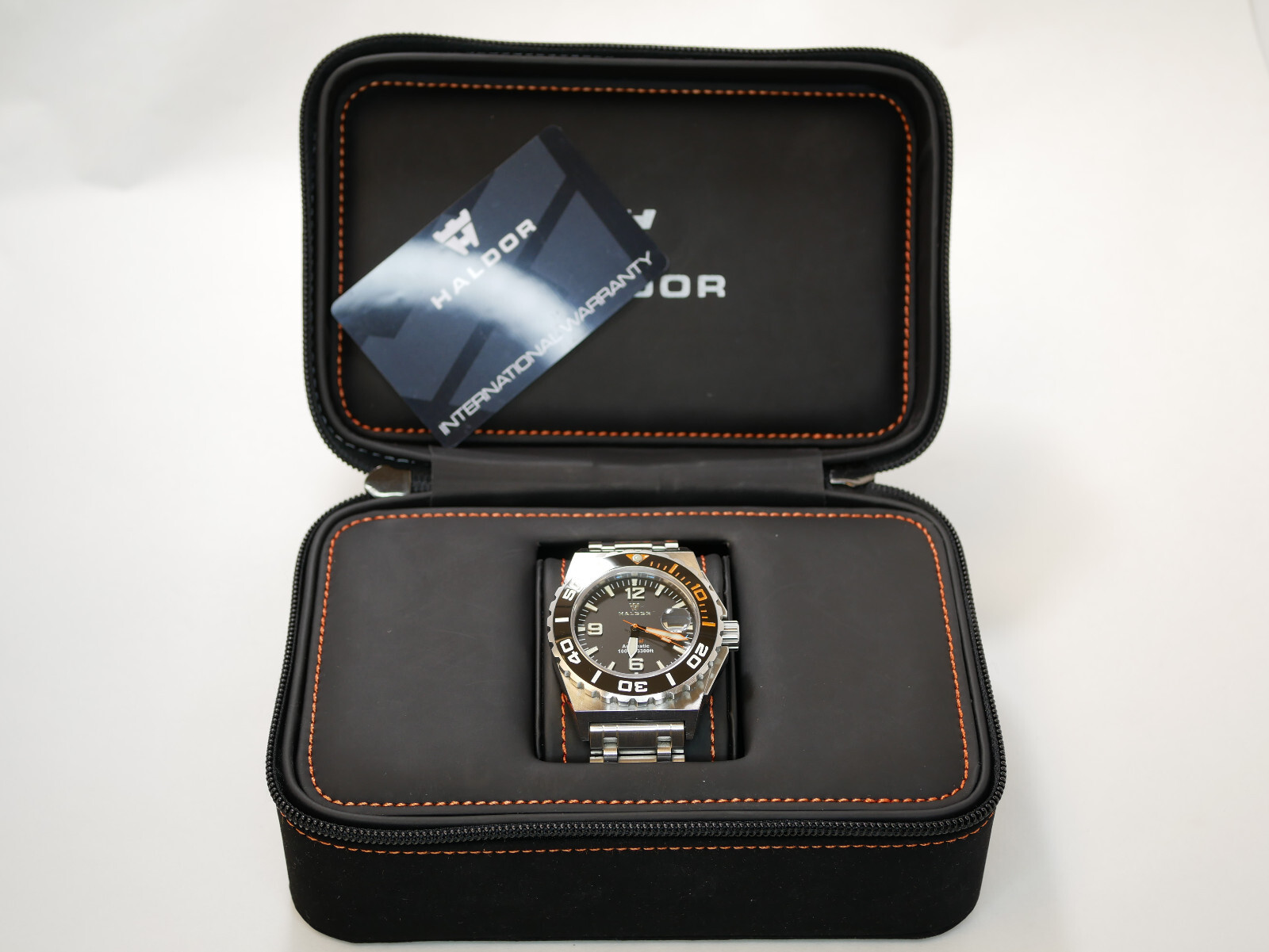 Haldor Abissi 1000M 45.5mm Swiss Automatic Men’s Diver Watch ETA 2824-2 Ceramic