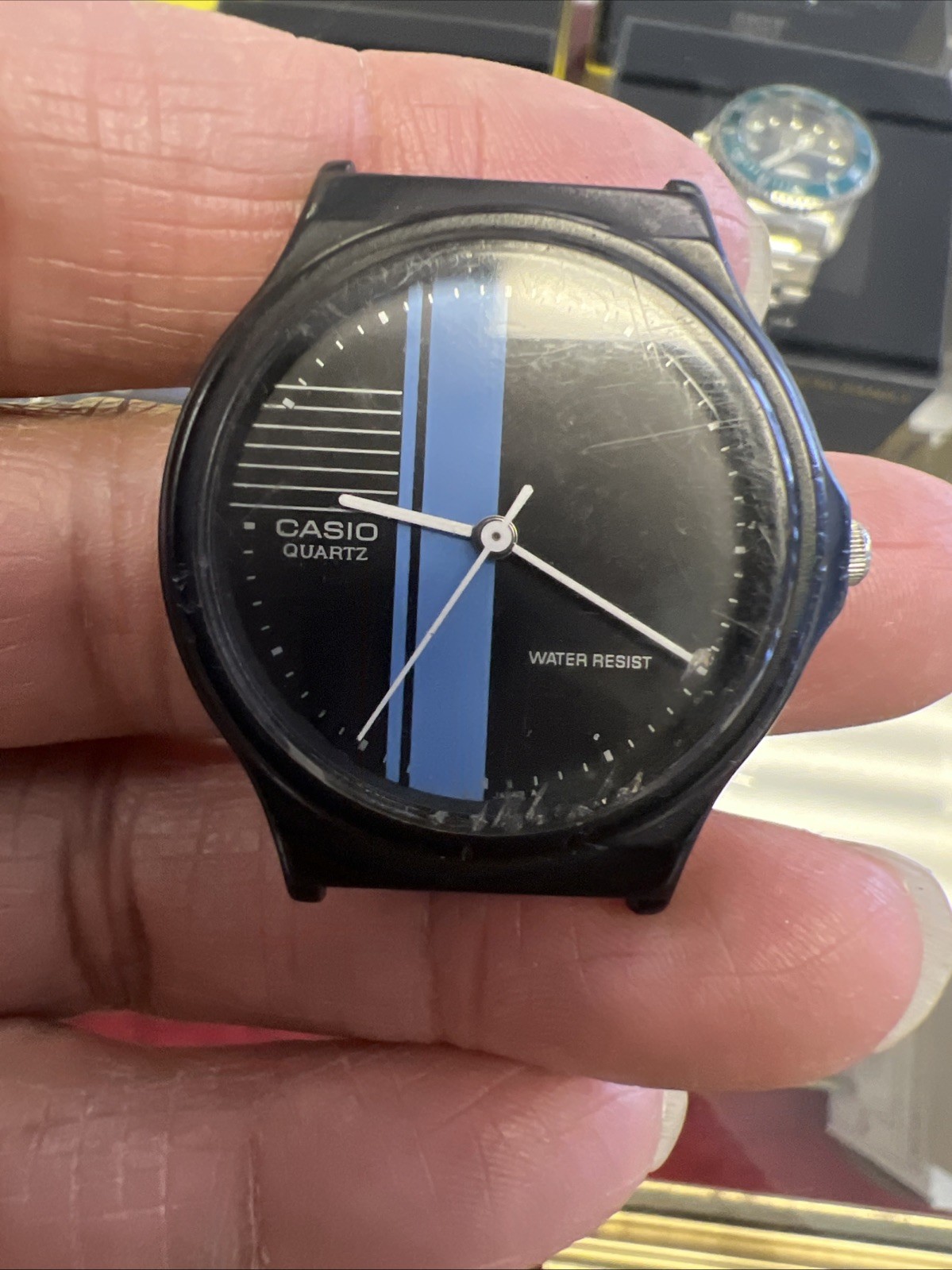 Casio🔥384-MQ-27 Men’s Casual Classic Multi Dial Watch🥲for Part No Working 😩!