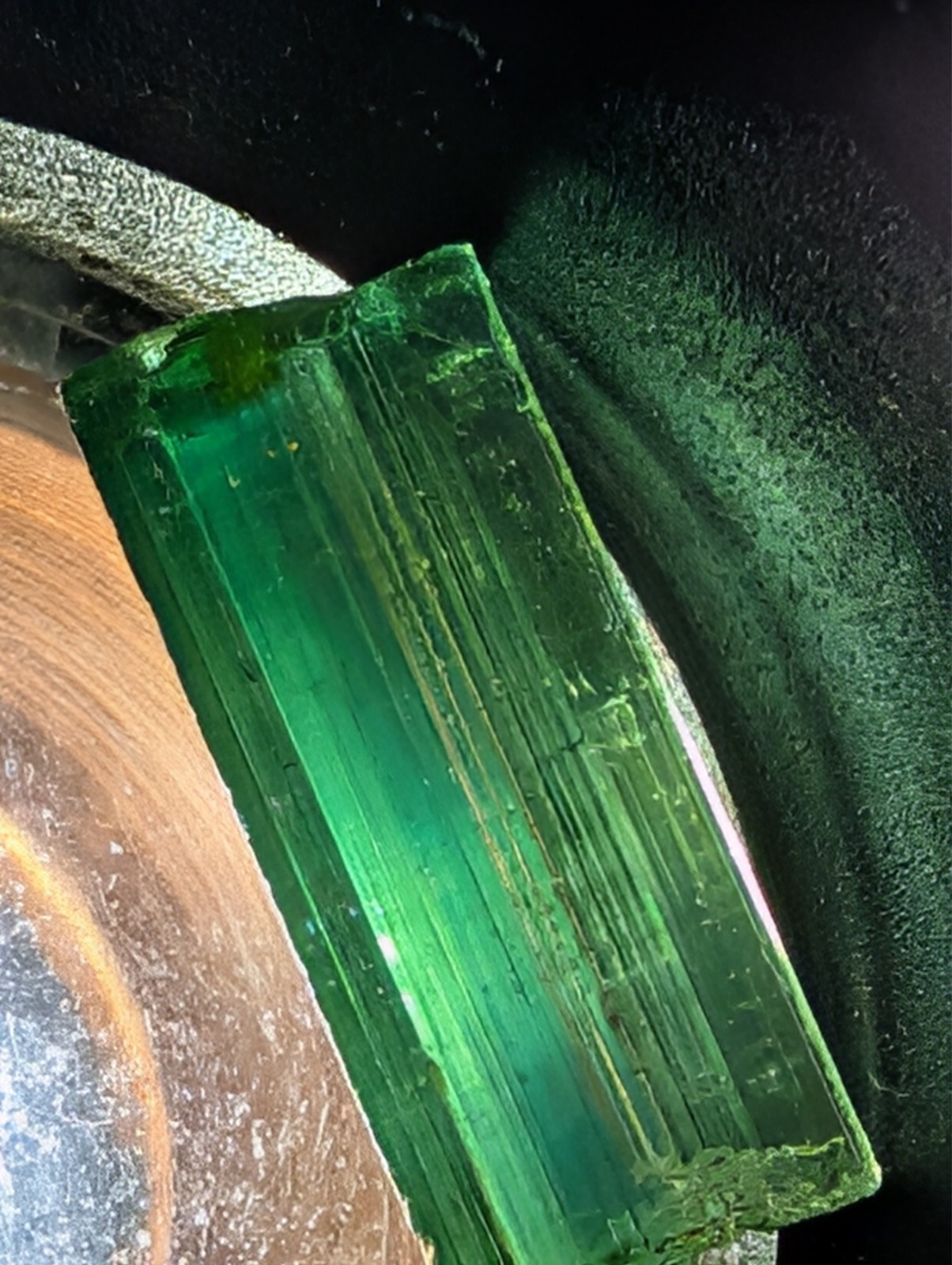 USA seller 2.74 ct IF flawless afghani tourmaline facet rough gemstone specimen