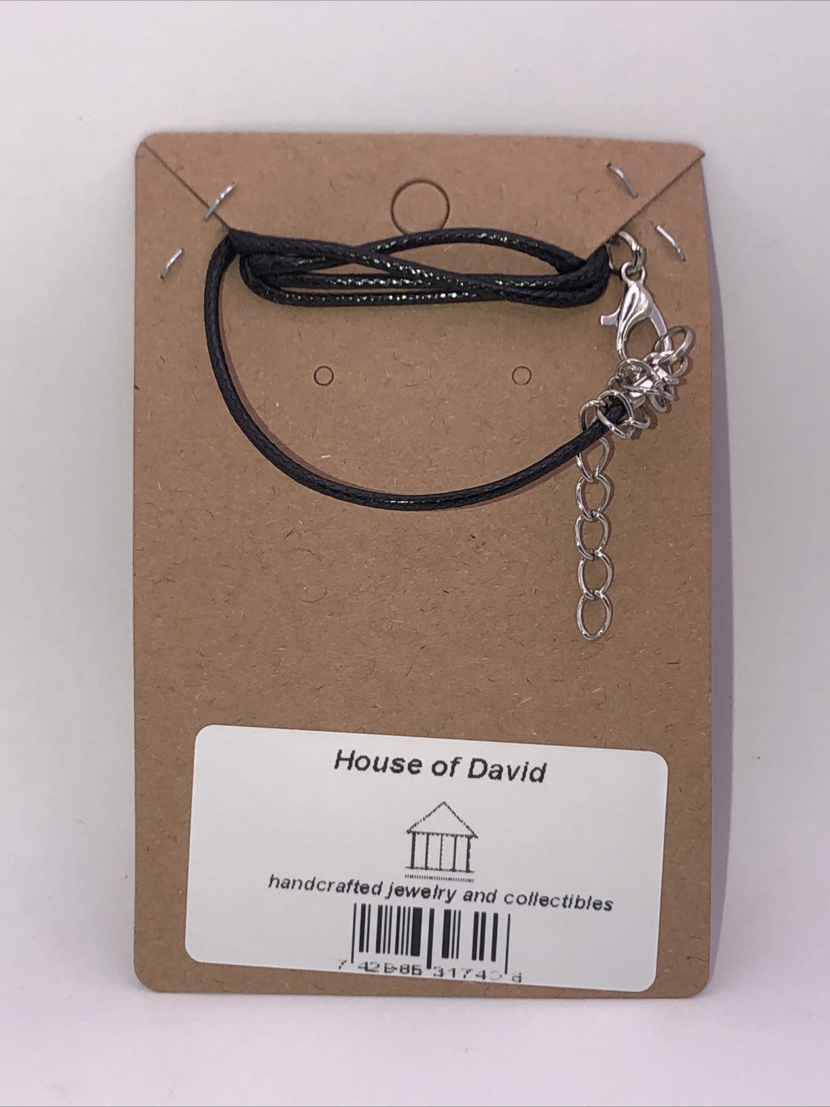 House Of David Handmade Artesian Cross Necklace Silver Color One Of A Kind 18 in