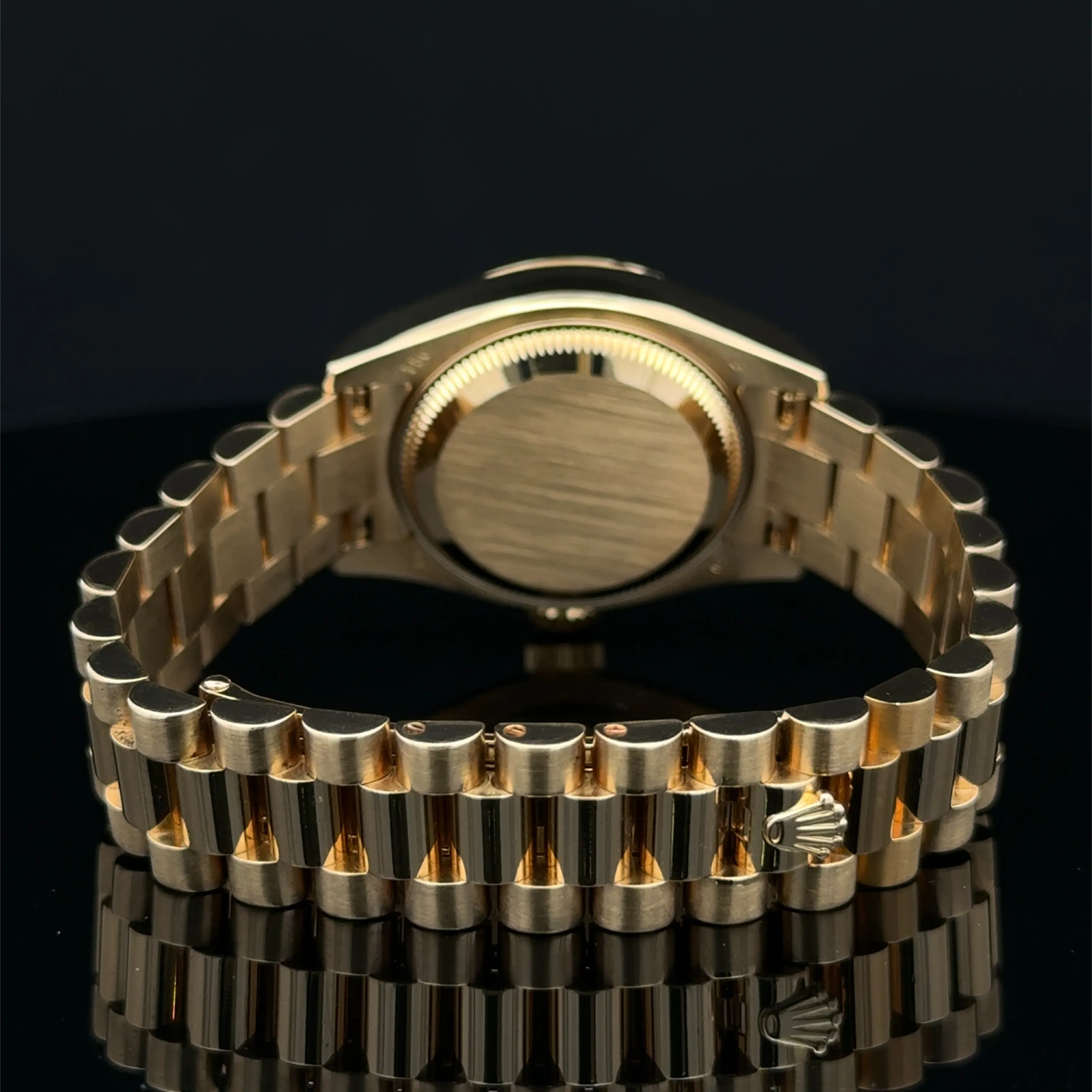 2004 Rolex Datejust Lady President Champagne Stick President 179178 Complete YG